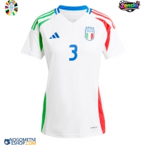 Ženski Nogometni dresi Italija Federico Dimarco #3 Gostujoči EP 2024 Kratek Rokav